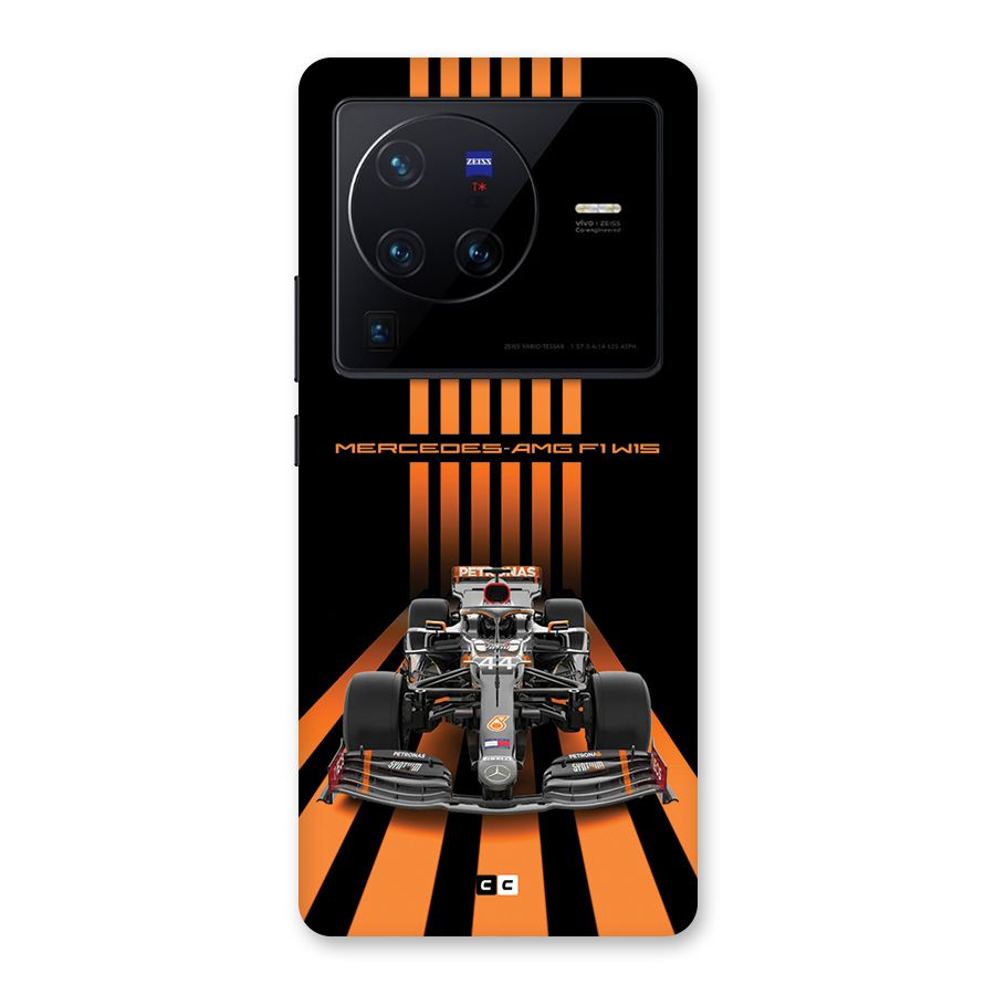 Supercar On Track Back Case for Vivo X80 Pro