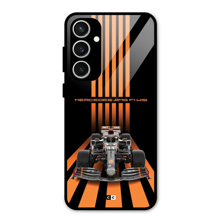Supercar On Track Glass Back Case for Galaxy S23 FE