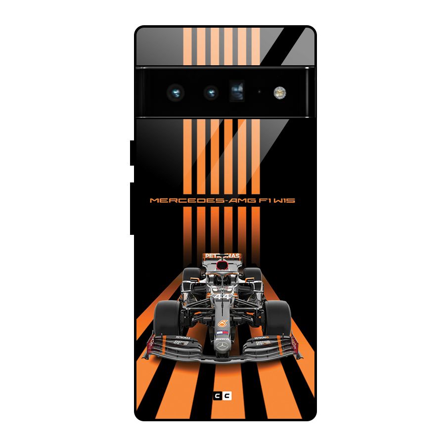 Supercar On Track Glass Back Case for Google Pixel 6 Pro