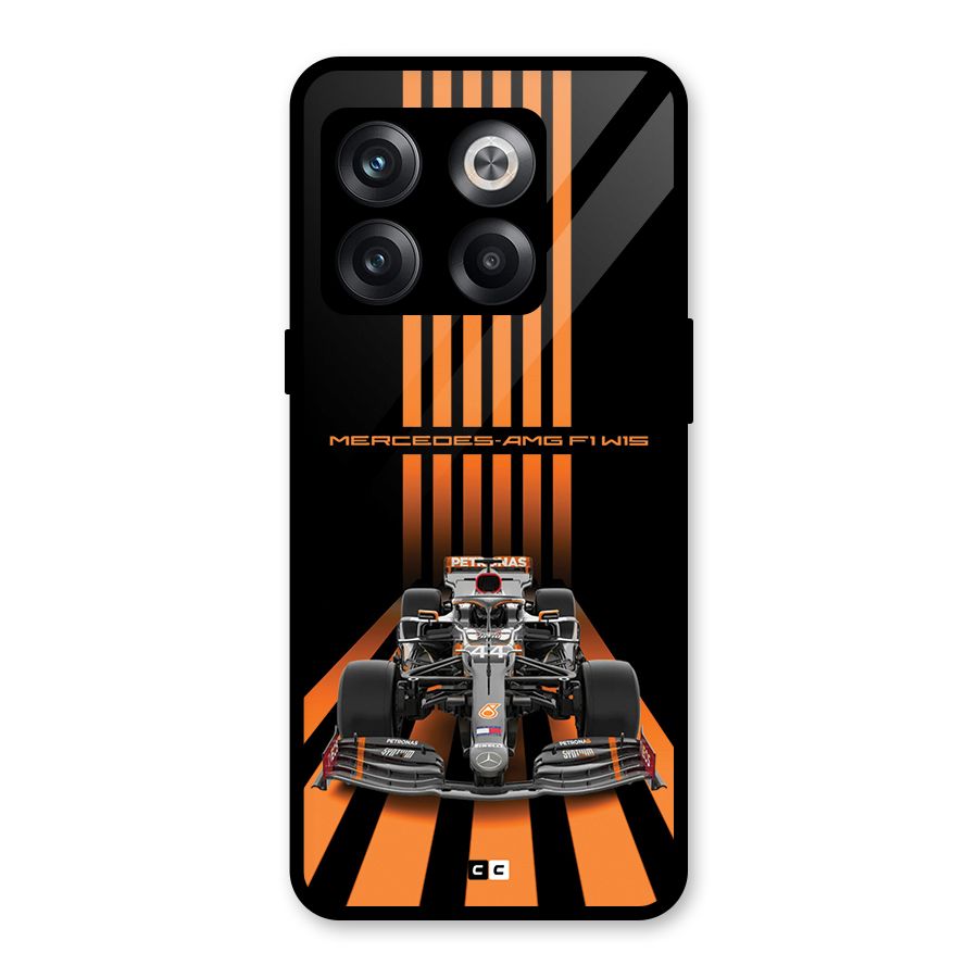 Supercar On Track Glass Back Case for OnePlus 10T