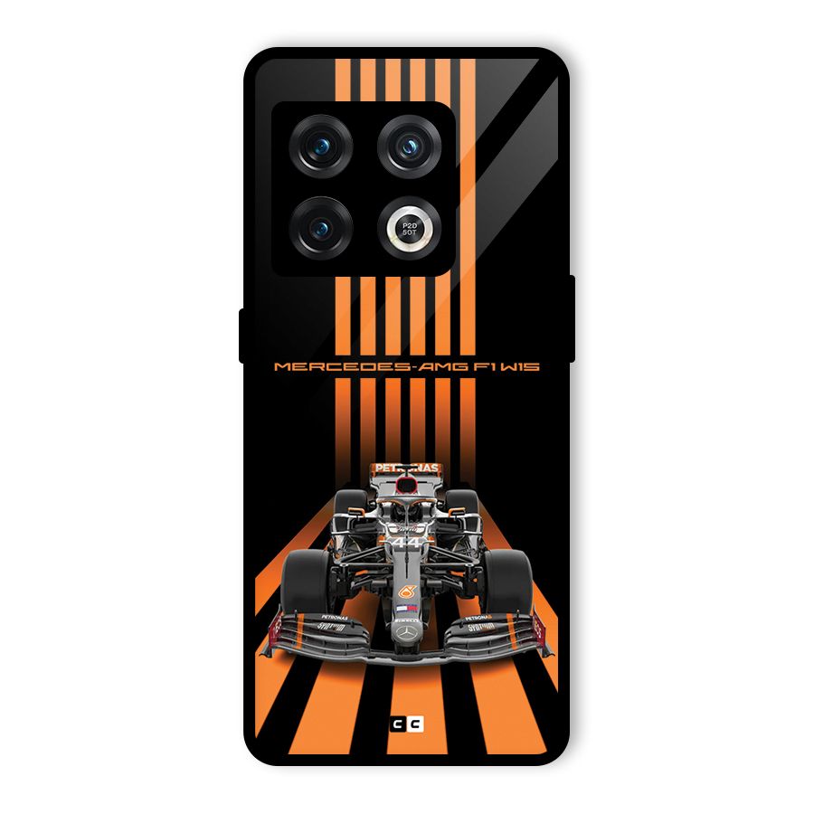 Supercar On Track Glass Back Case for OnePlus 10 Pro 5G
