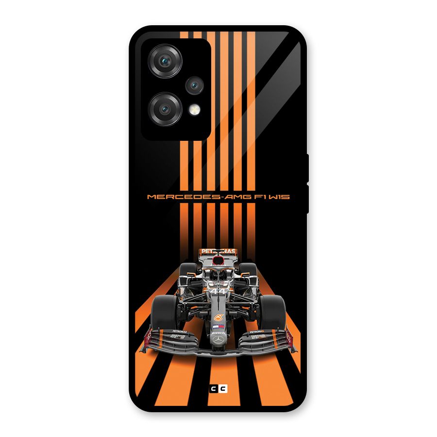 Supercar On Track Glass Back Case for OnePlus Nord CE 2 Lite 5G