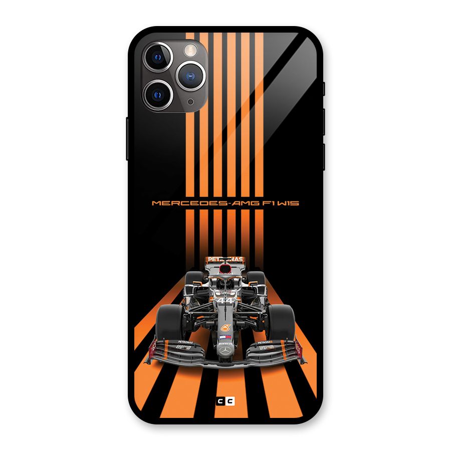 Supercar On Track Glass Back Case for iPhone 11 Pro Max