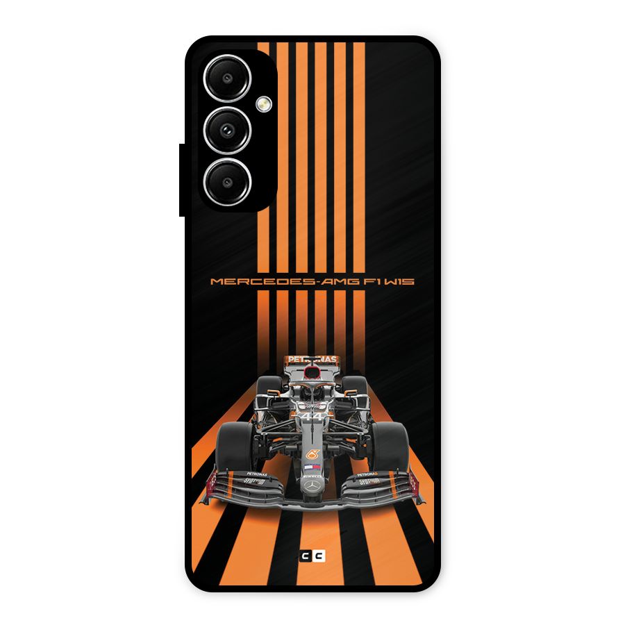 Supercar On Track Metal Back Case for Galaxy A05s