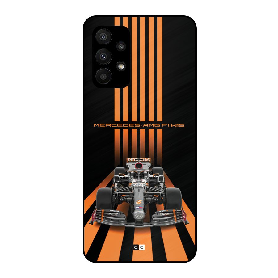 Supercar On Track Metal Back Case for Galaxy A23