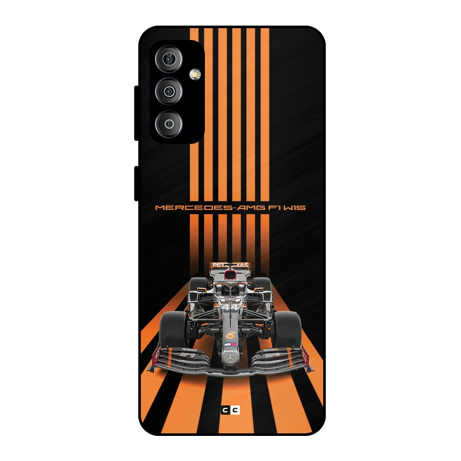 Supercar On Track Metal Back Case for Galaxy F23