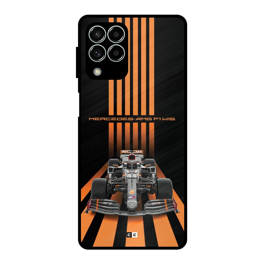 Supercar On Track Metal Back Case for Galaxy M33