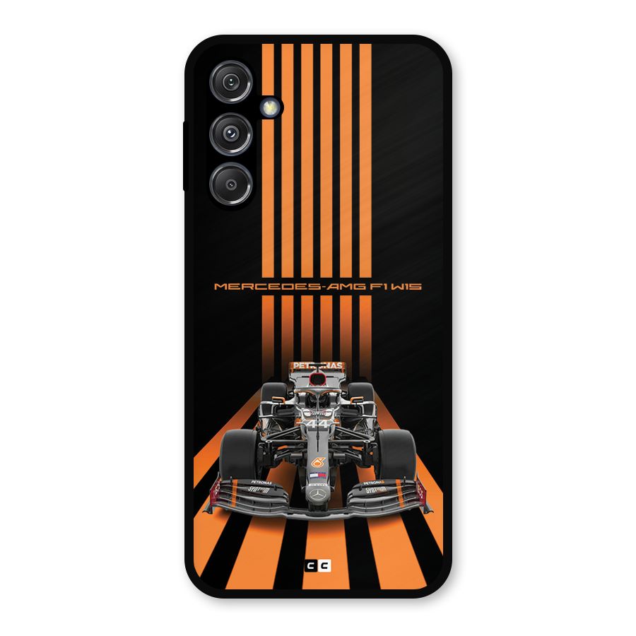 Supercar On Track Metal Back Case for Galaxy M34 5G