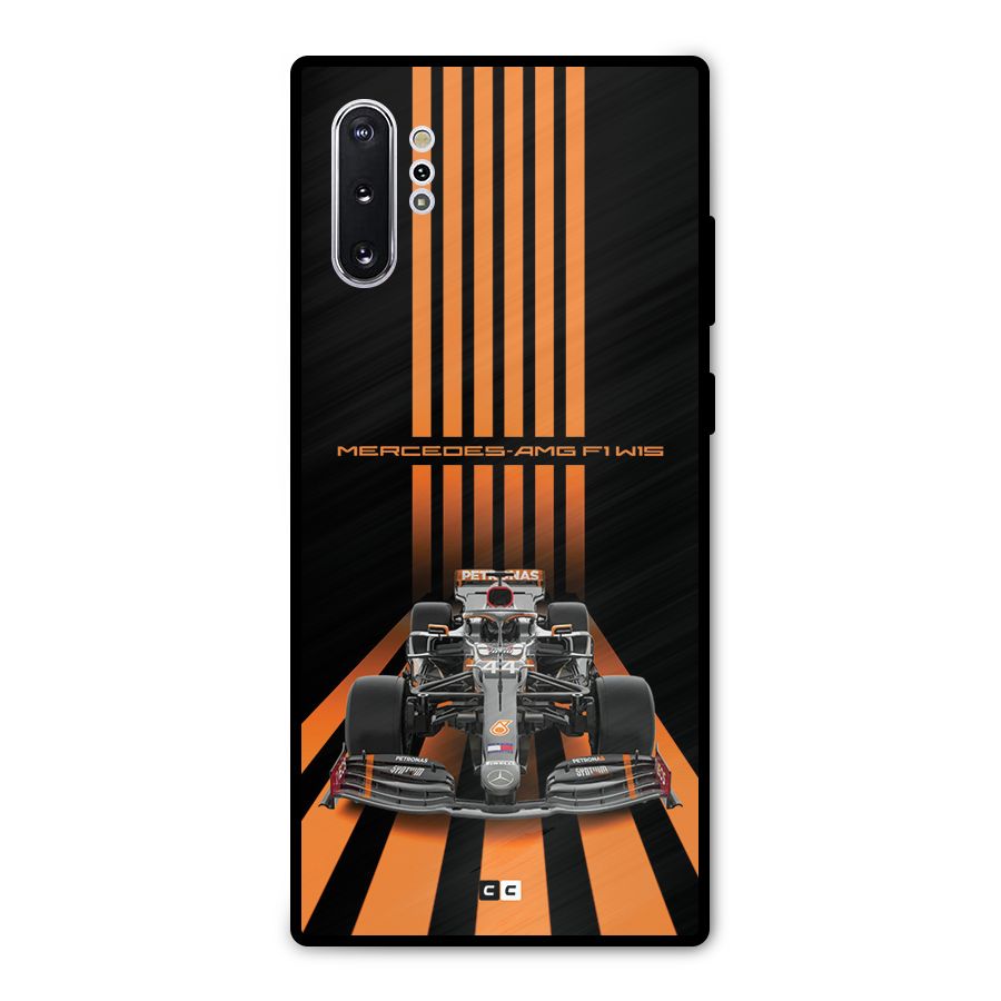 Supercar On Track Metal Back Case for Galaxy Note 10 Plus