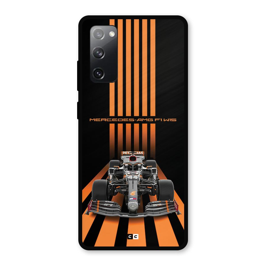 Supercar On Track Metal Back Case for Galaxy S20 FE 5G