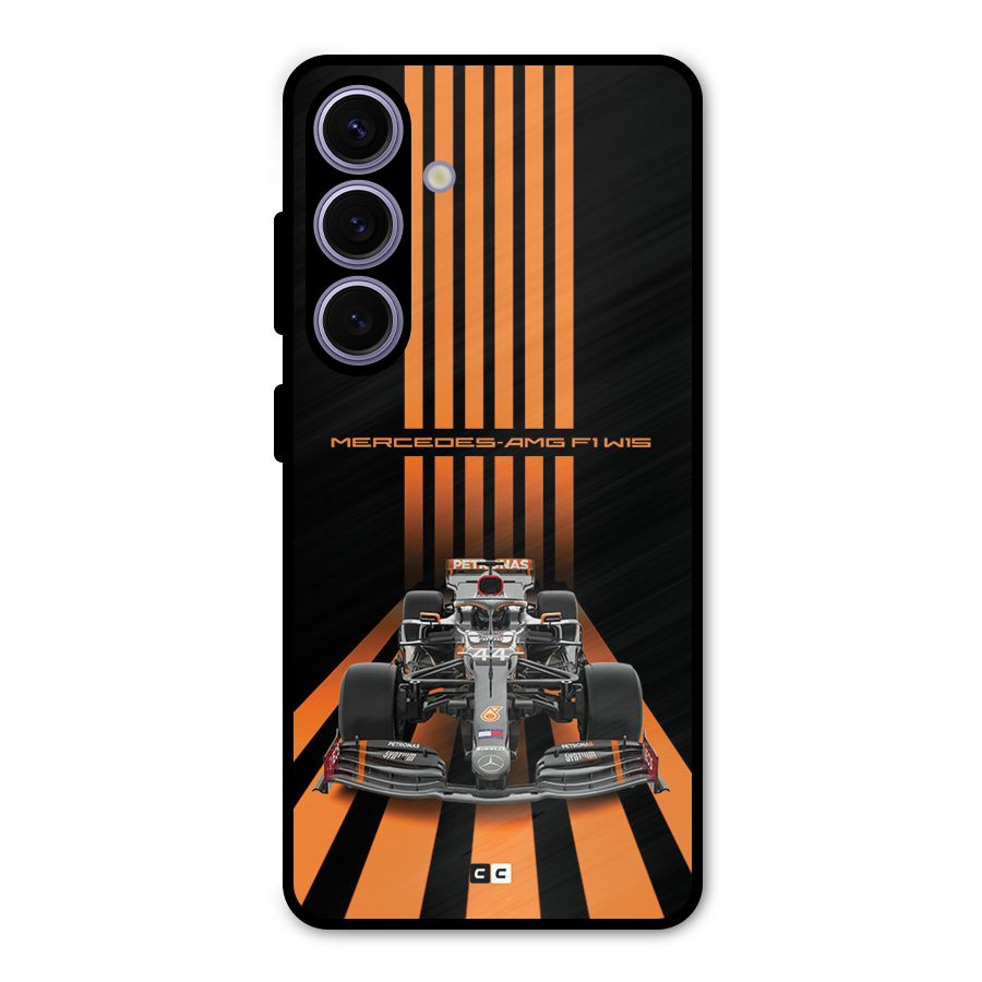 Supercar On Track Metal Back Case for Galaxy S24