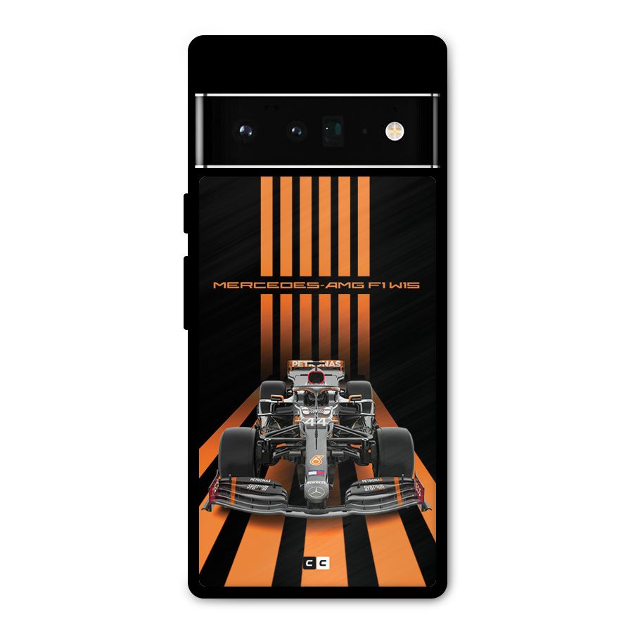Supercar On Track Metal Back Case for Google Pixel 6 Pro