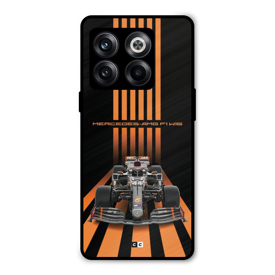 Supercar On Track Metal Back Case for OnePlus 10T