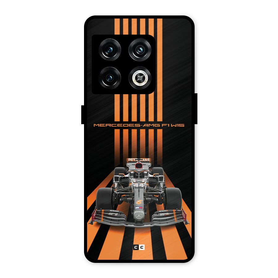 Supercar On Track Metal Back Case for OnePlus 10 Pro 5G