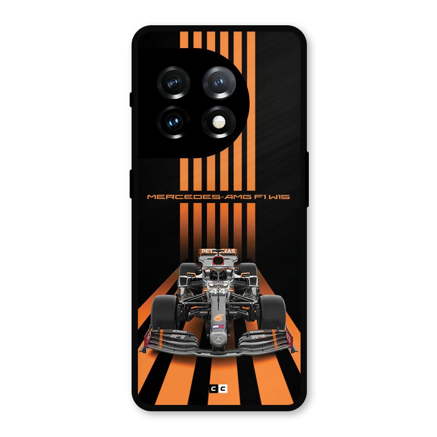 Supercar On Track Metal Back Case for OnePlus 11