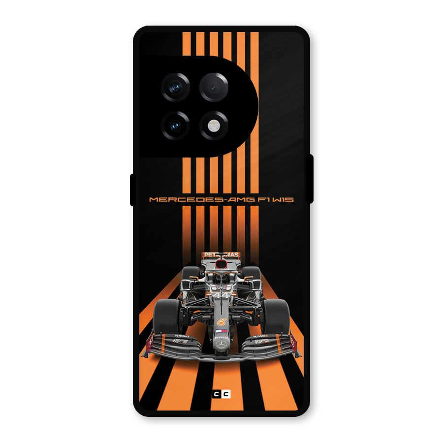 Supercar On Track Metal Back Case for OnePlus 11R
