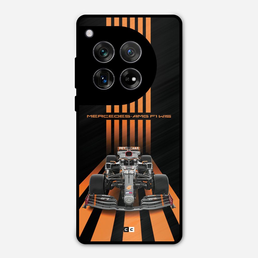 Supercar On Track Metal Back Case for OnePlus 12