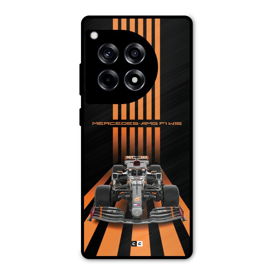 Supercar On Track Metal Back Case for OnePlus 12R