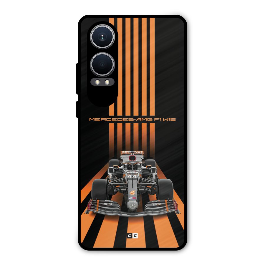 Supercar On Track Metal Back Case for OnePlus Nord CE4 Lite