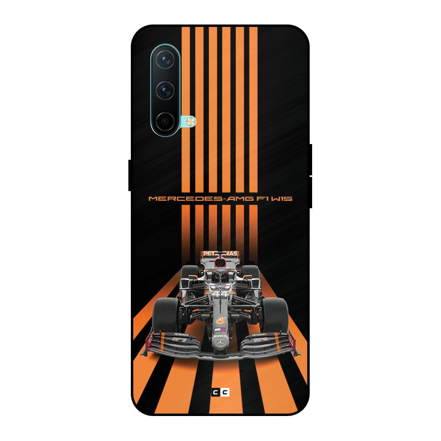 Supercar On Track Metal Back Case for OnePlus Nord CE 5G