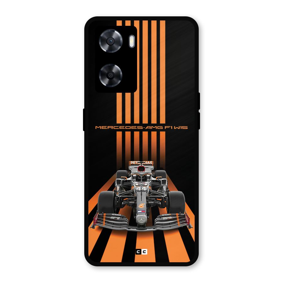 Supercar On Track Metal Back Case for OnePlus Nord N20 SE