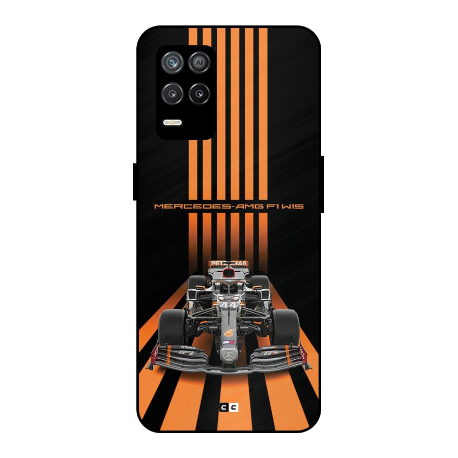 Supercar On Track Metal Back Case for Realme 8 5G
