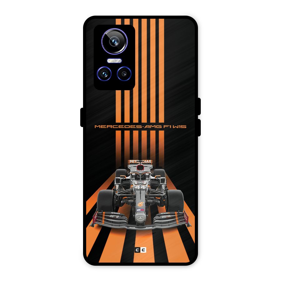 Supercar On Track Metal Back Case for Realme GT Neo 3