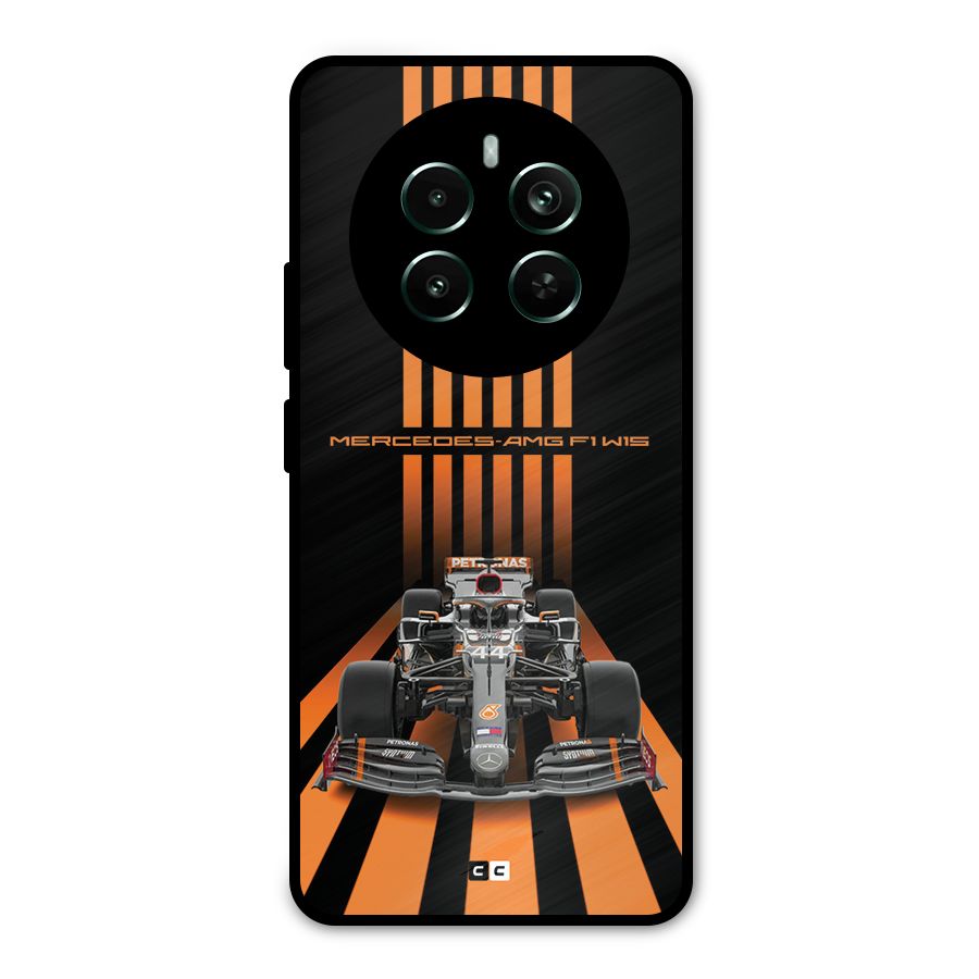 Supercar On Track Metal Back Case for Realme Narzo 70 Pro