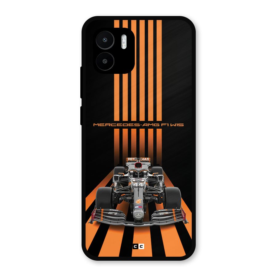 Supercar On Track Metal Back Case for Redmi A1