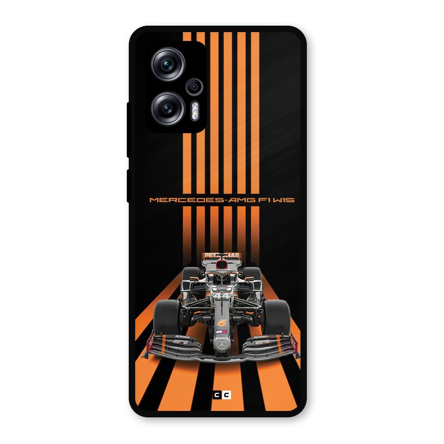 Supercar On Track Metal Back Case for Redmi K50i