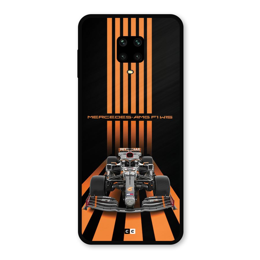 Supercar On Track Metal Back Case for Redmi Note 10 Lite