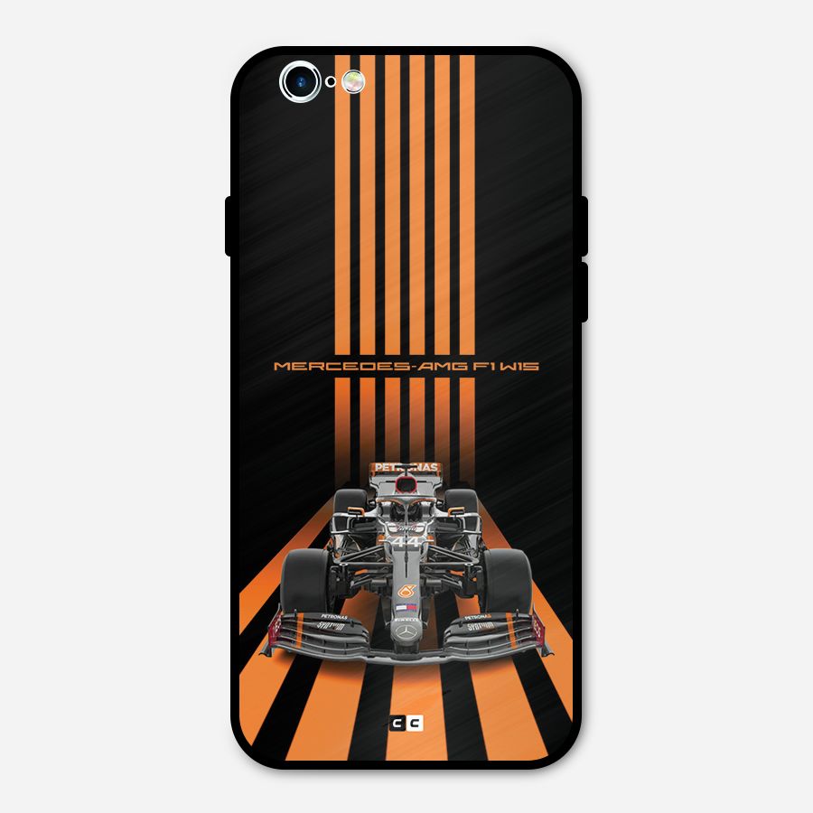 Supercar On Track Metal Back Case for iPhone 6 6s