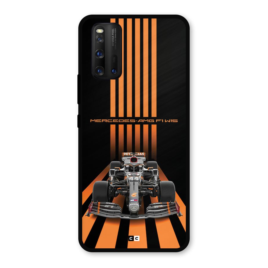 Supercar On Track Metal Back Case for iQOO 3