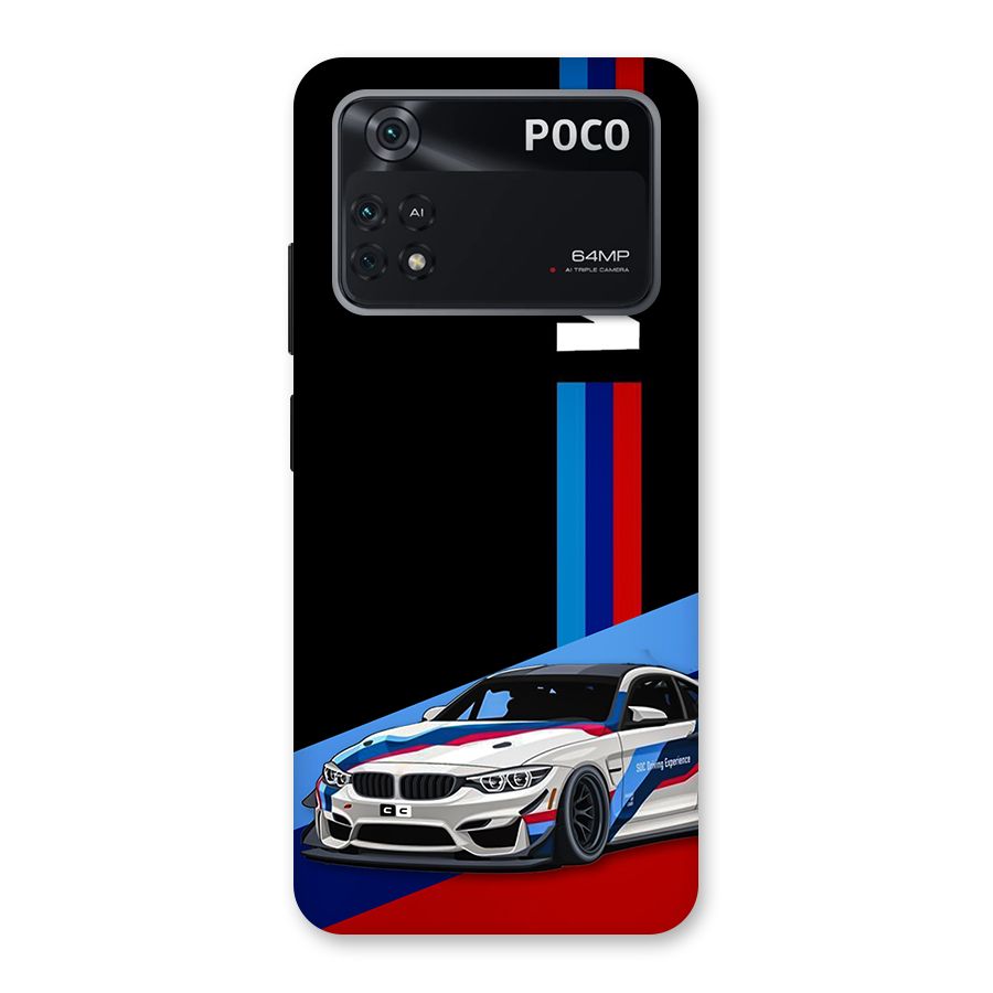 Supercar Stance Back Case for Poco M4 Pro 4G
