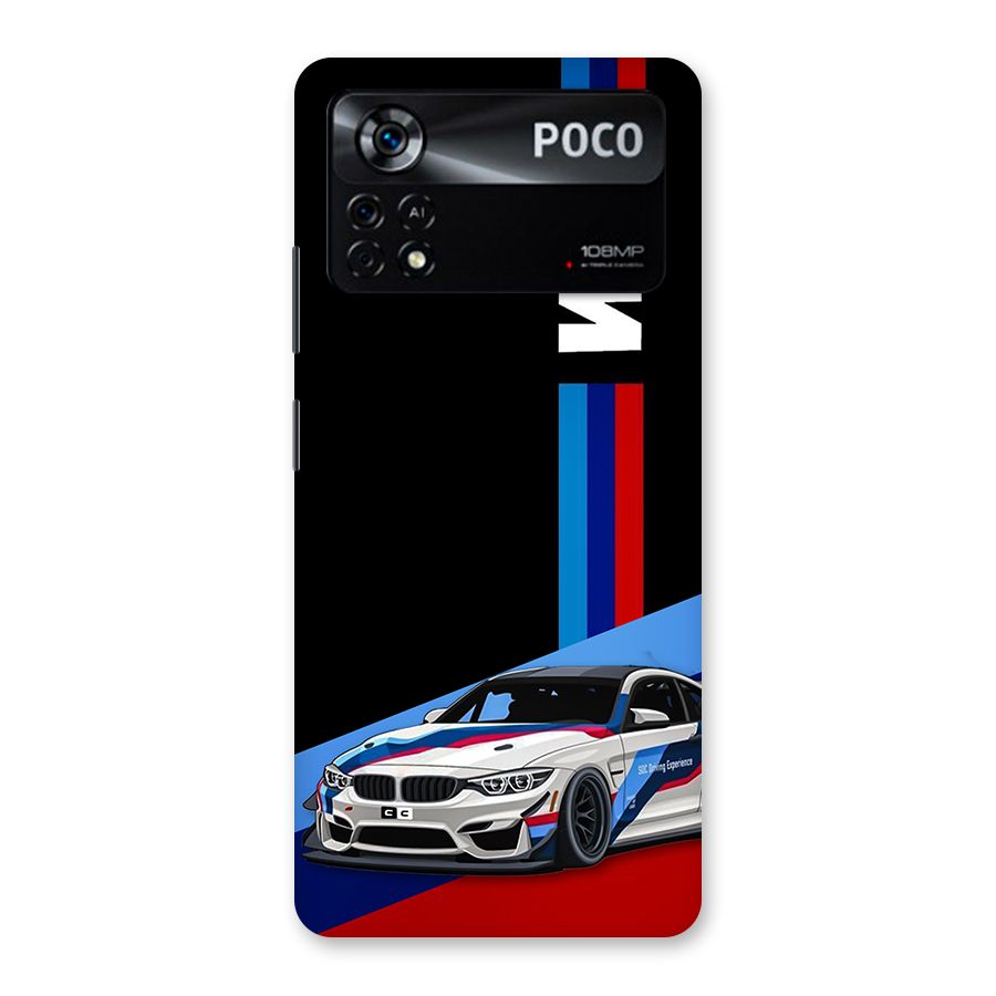 Supercar Stance Back Case for Poco X4 Pro 5G