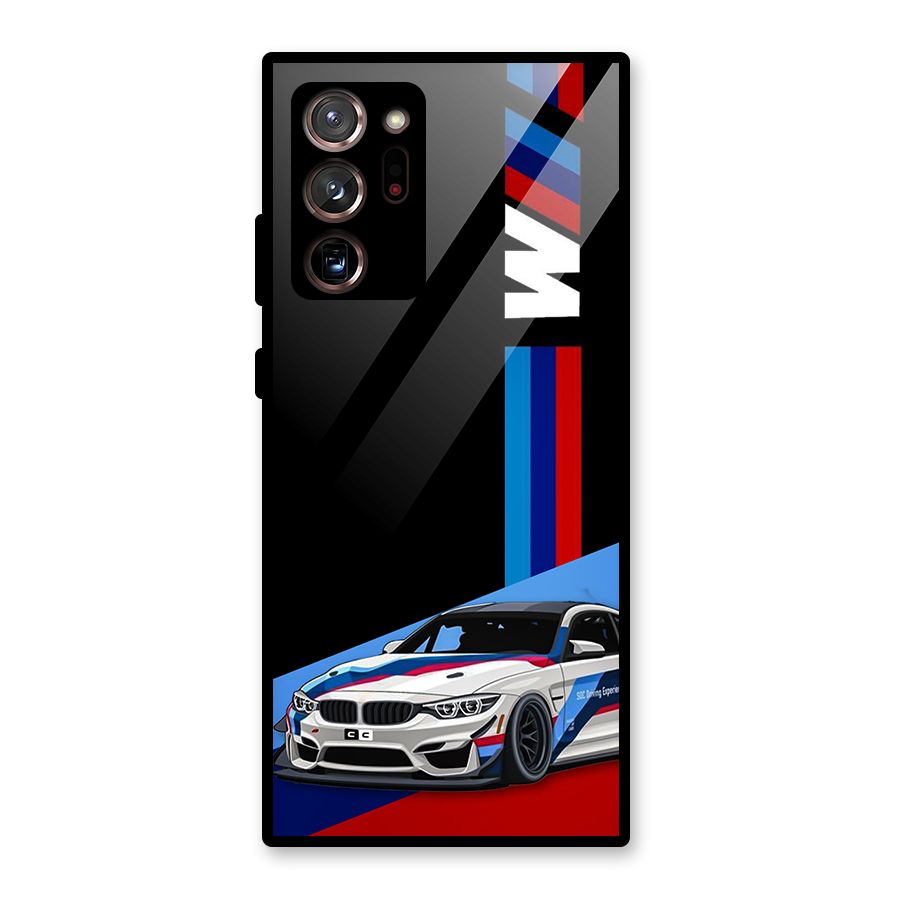 Supercar Stance Glass Back Case for Galaxy Note 20 Ultra 5G