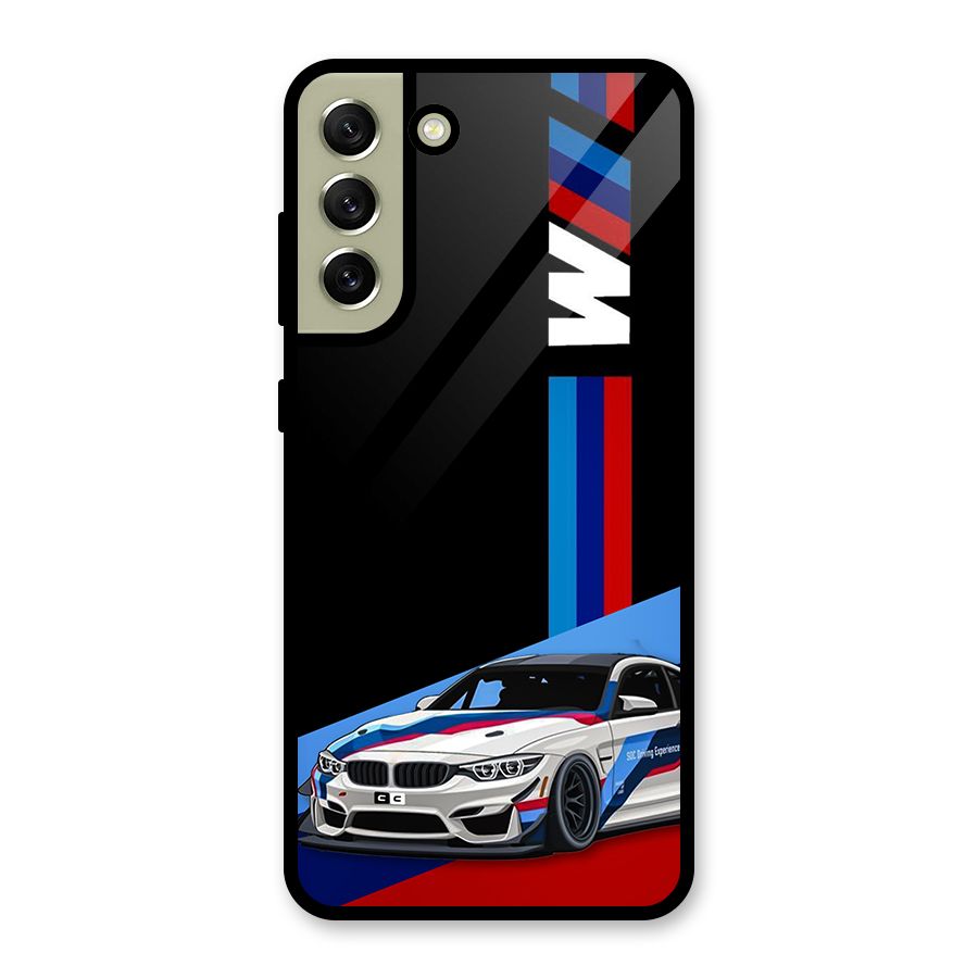 Supercar Stance Glass Back Case for Galaxy S21 FE 5G