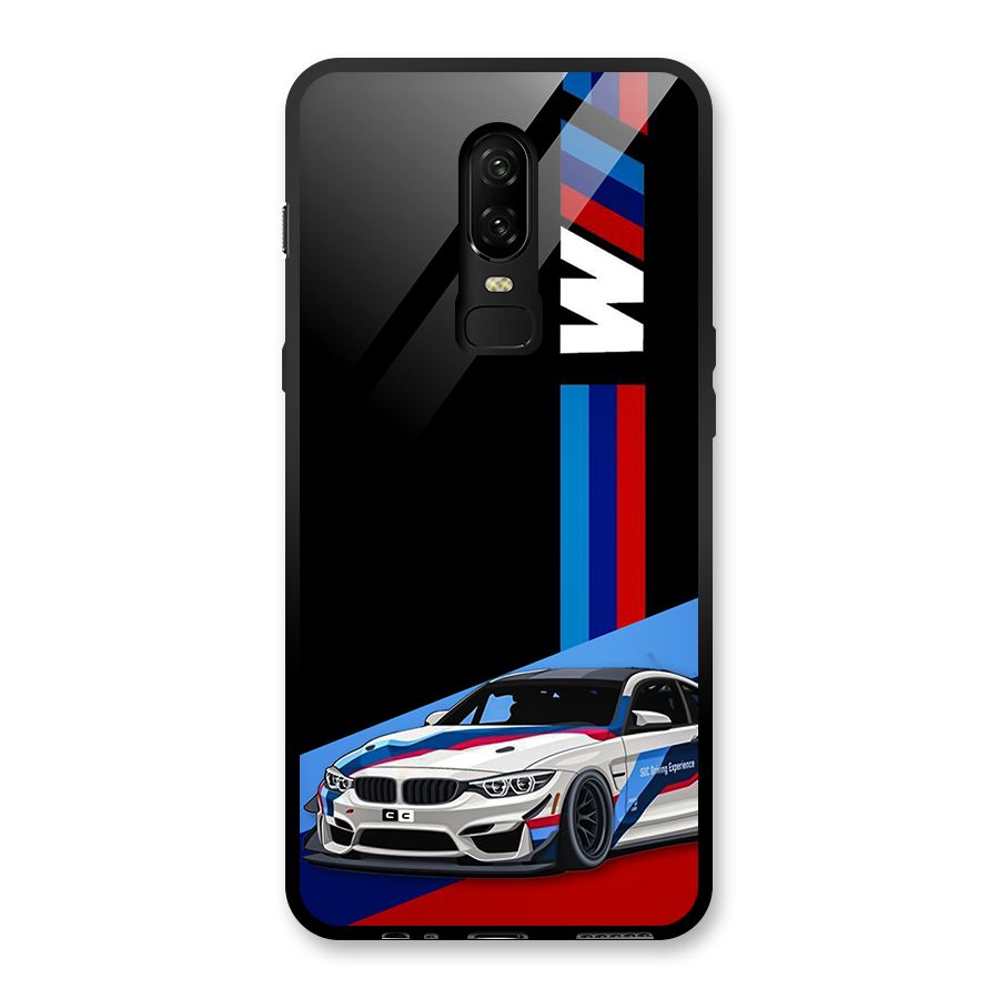 Supercar Stance Glass Back Case for OnePlus 6