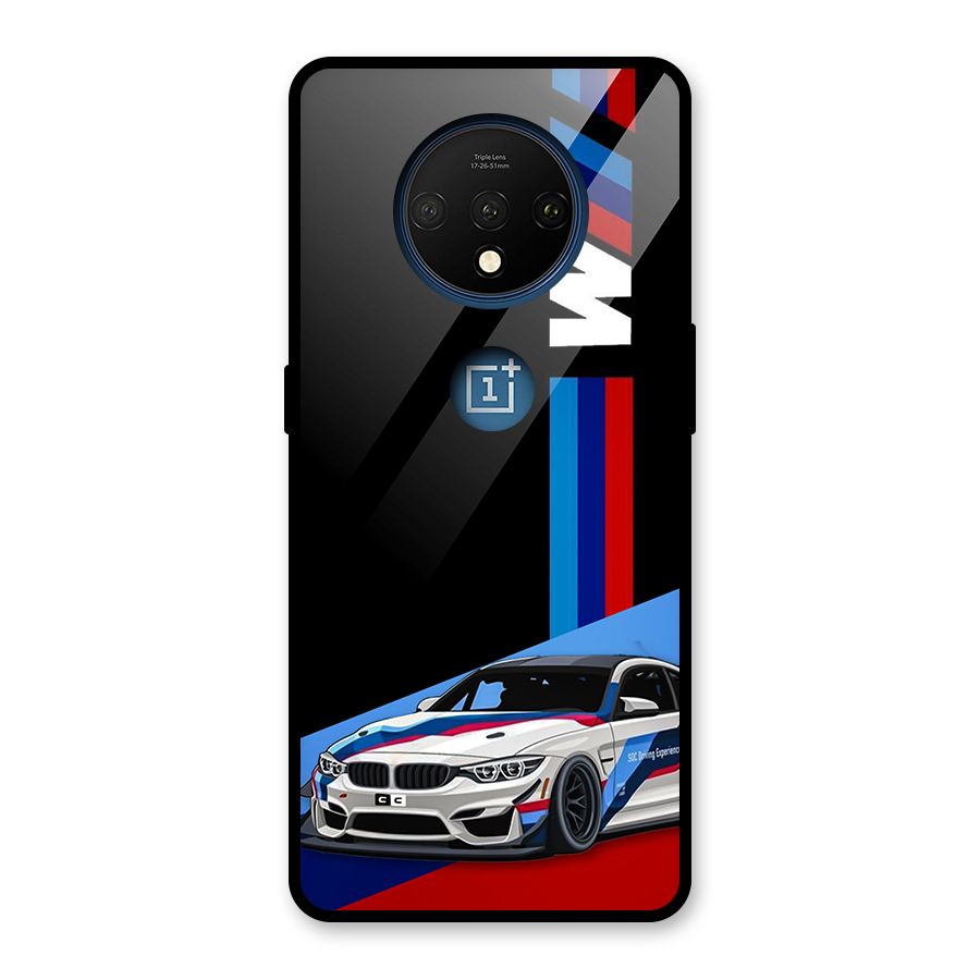Supercar Stance Glass Back Case for OnePlus 7T