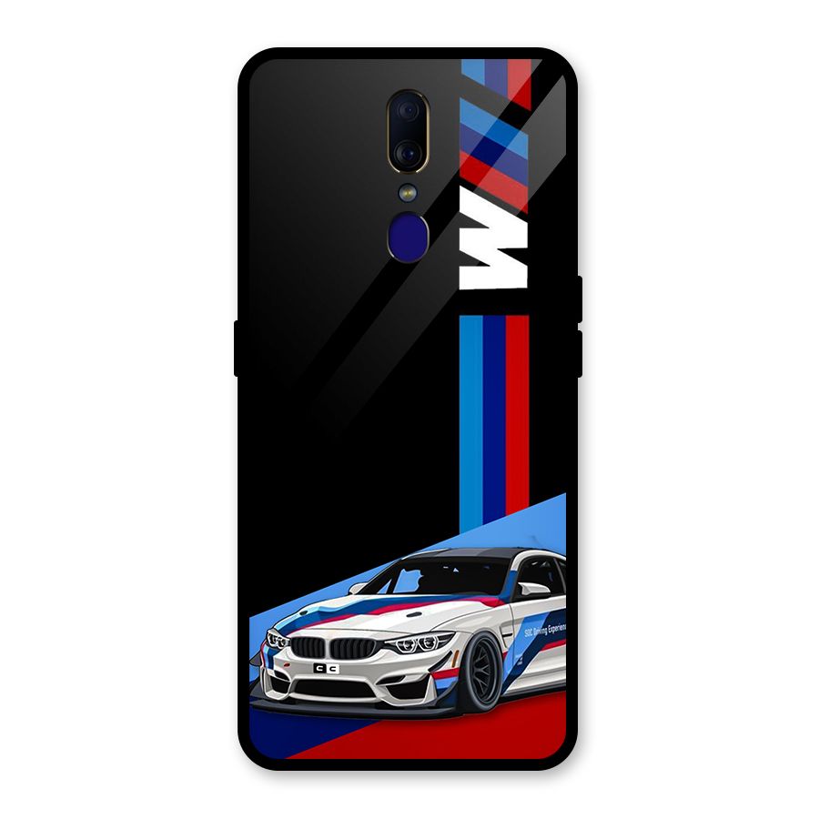 Supercar Stance Glass Back Case for Oppo F11