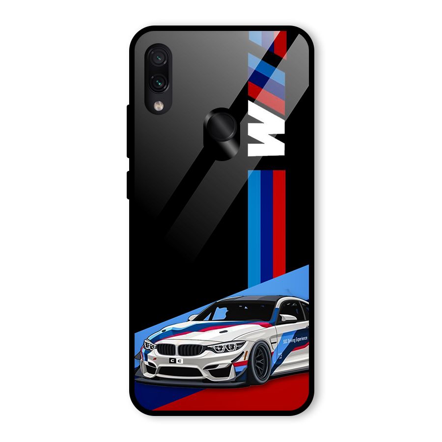 Supercar Stance Glass Back Case for Redmi Note 7 Pro