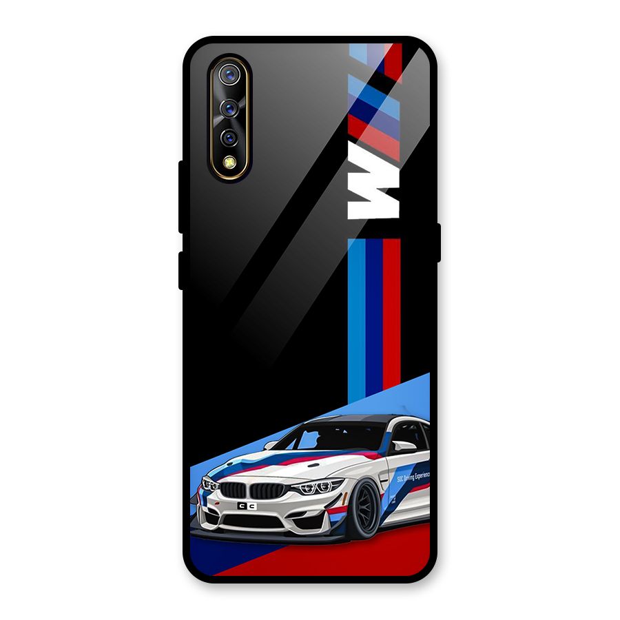 Supercar Stance Glass Back Case for Vivo S1