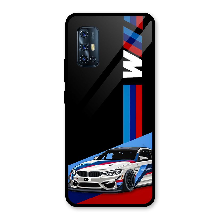 Supercar Stance Glass Back Case for Vivo V17