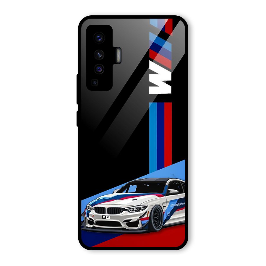 Supercar Stance Glass Back Case for Vivo X50