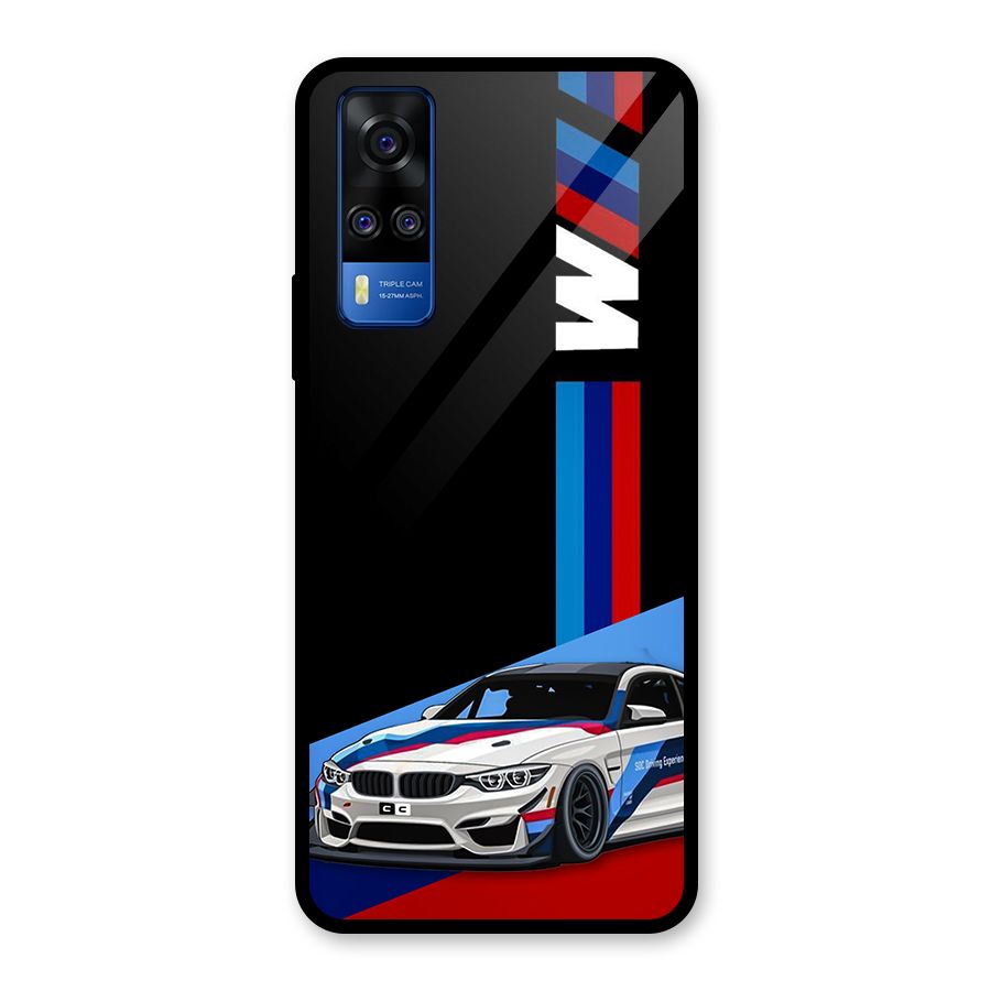 Supercar Stance Glass Back Case for Vivo Y31