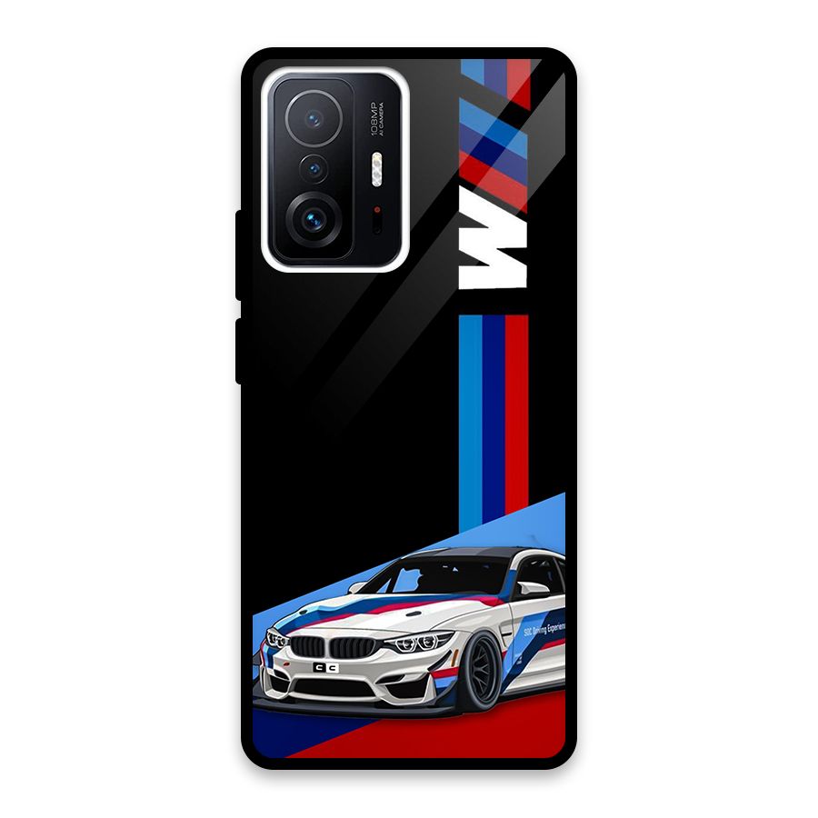 Supercar Stance Glass Back Case for Xiaomi 11T Pro