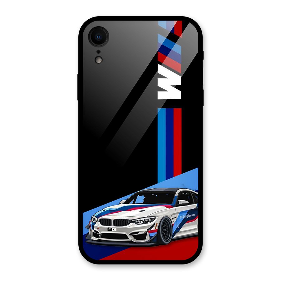 Supercar Stance Glass Back Case for iPhone XR