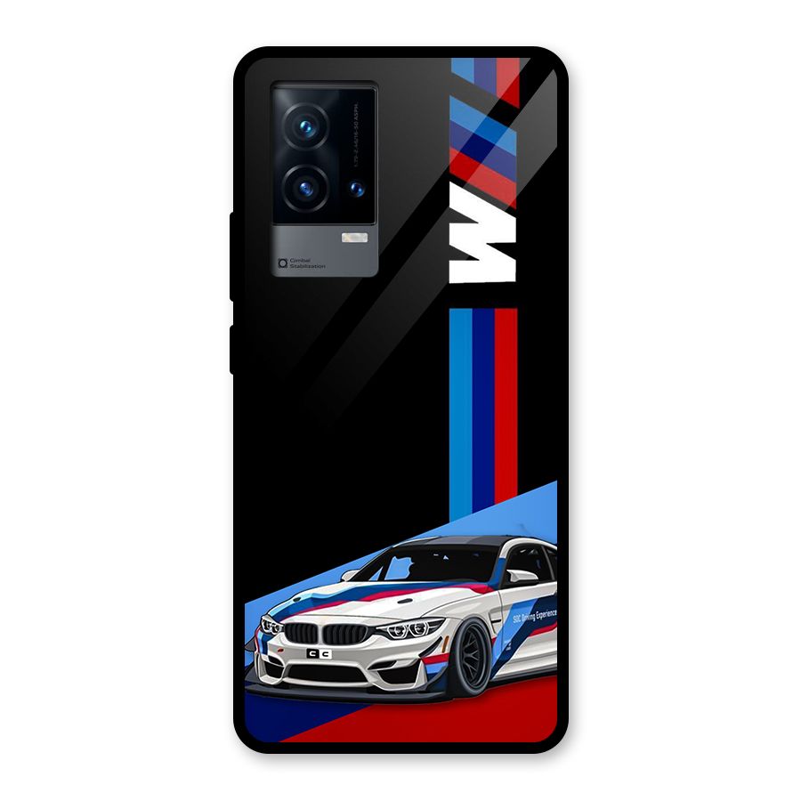 Supercar Stance Glass Back Case for iQOO 9 5G