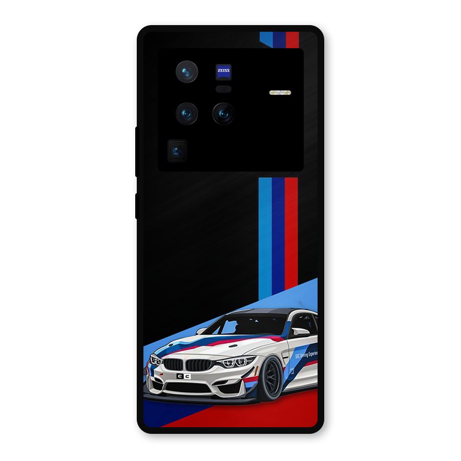 Supercar Stance Metal Back Case for Vivo X80 Pro