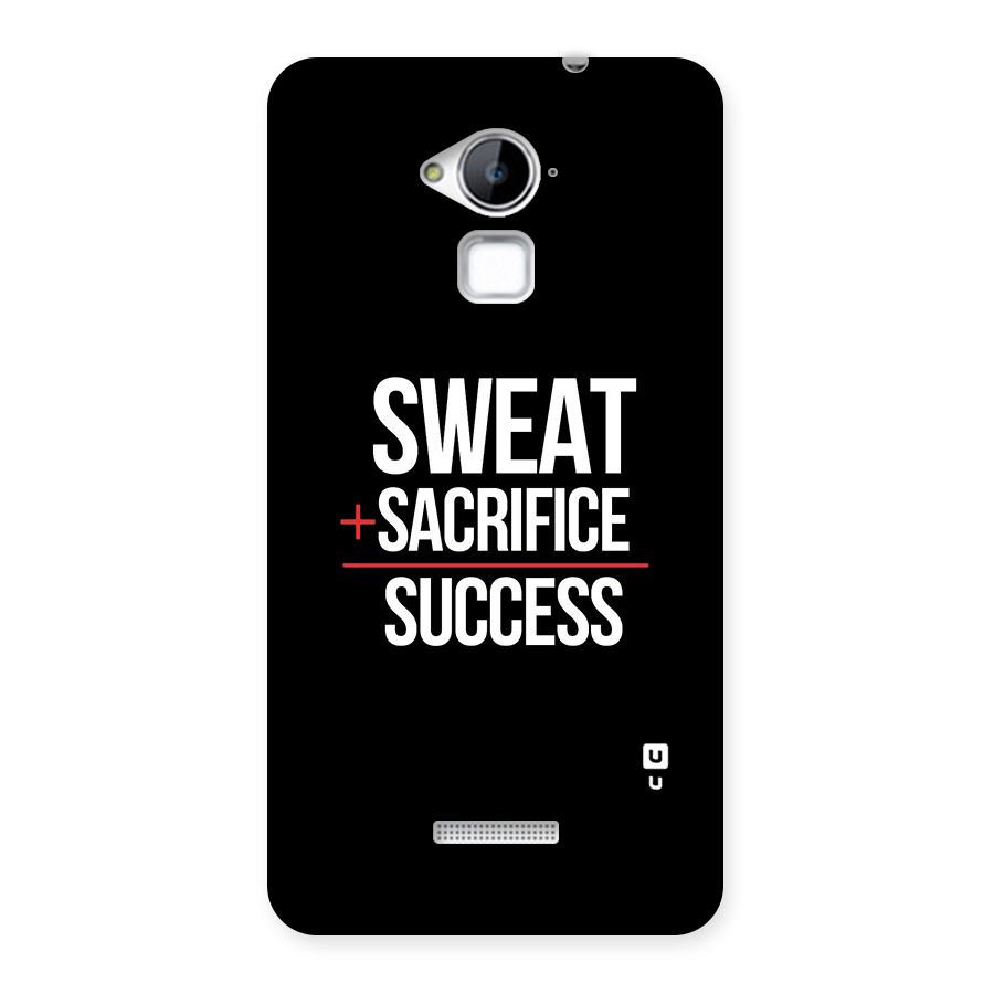 Sweat Sacrifice Success Back Case for Coolpad Note 3